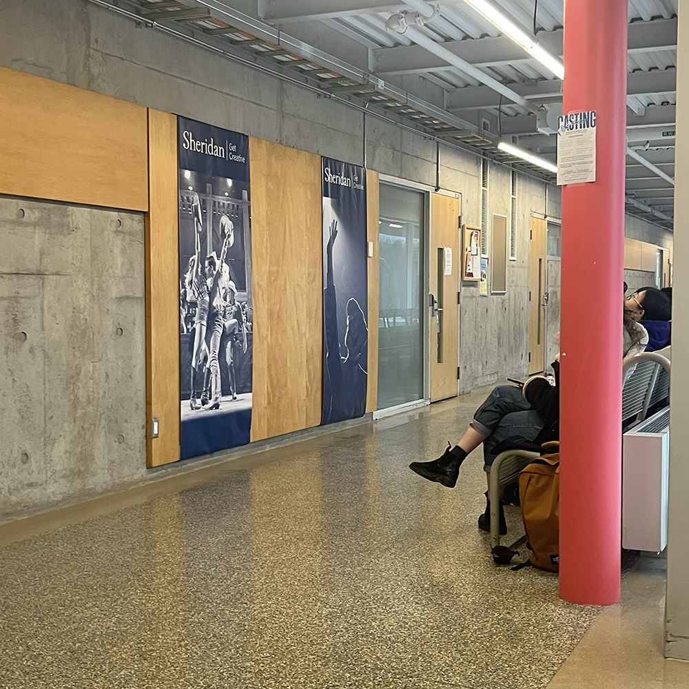 Sound of school's corridor