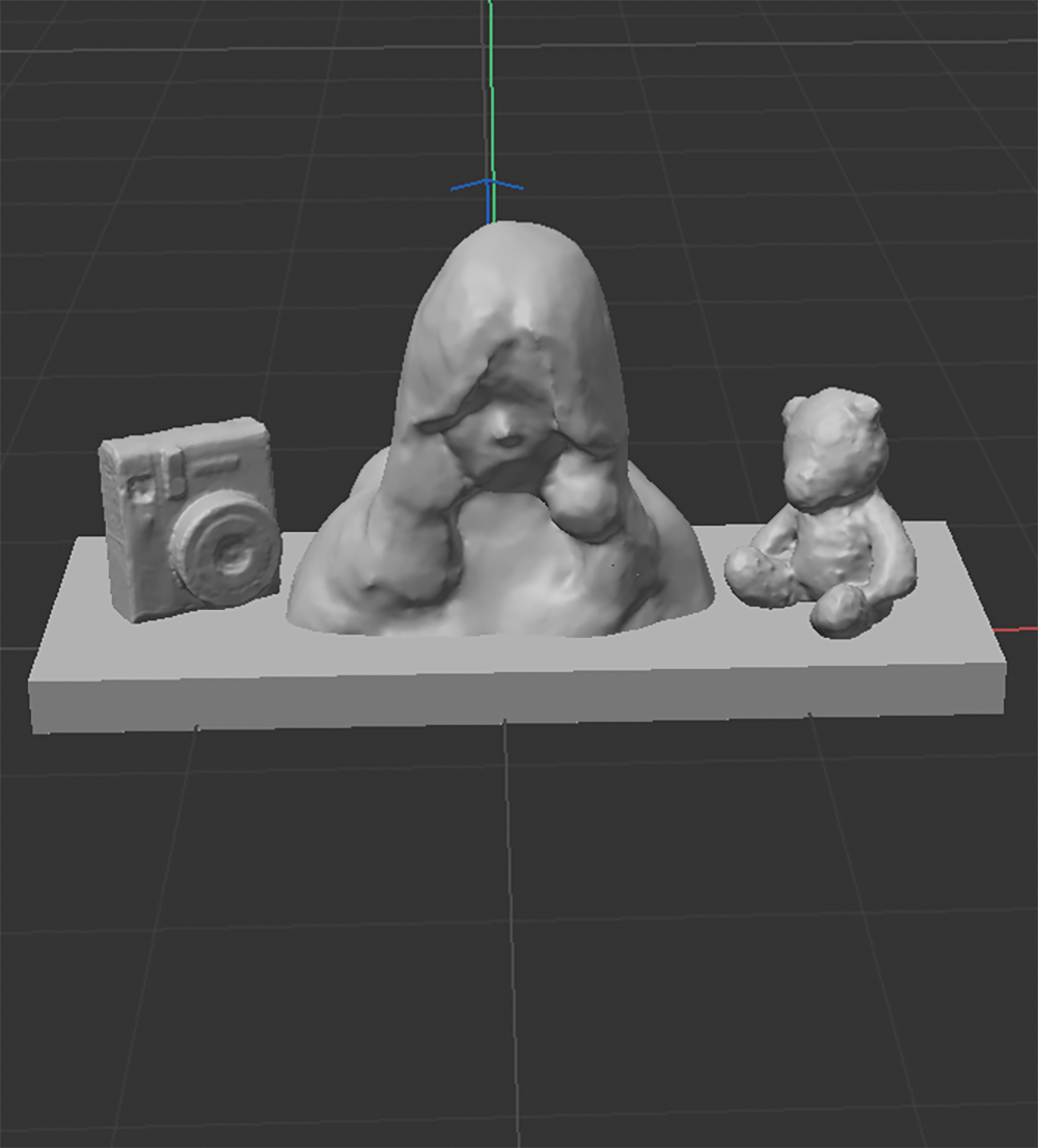 Creating the model on Cinema 4D (model 2)